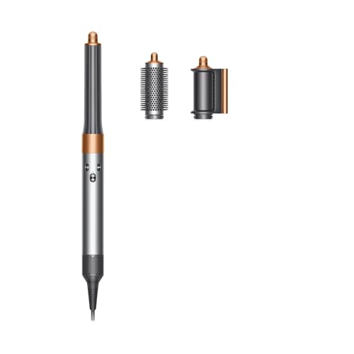 dyson airwrap origin multi styler, no heat damage, 1.2" barrel, round brush, flyaway attachment