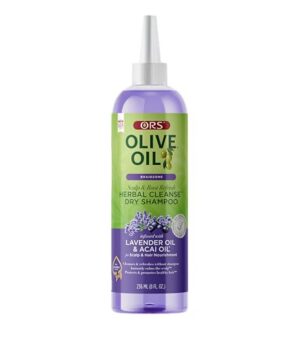 ORS Olive Oil Braidzone Herbal Cleanse Dry Shampoo with Lavender & Acai Oil for Nourishment 8 Ounces