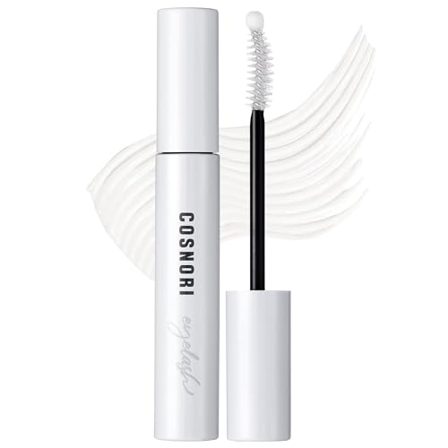 cosnori long active eyelash serum korean eyelash boost serum eyebrow growth enhancer for longer and thicker vegan prostaglandin free & non irritating peptides, hyaluronic acid, 0.3 fl.oz.
