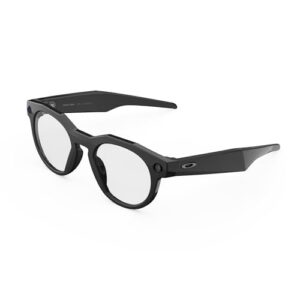 Oakley Meta HSTN, Black | Smart AI Glasses for Men, Women — Performance for Sports, Athletes — Camera, Audio, Video — 8 Hour Battery — 3K HD Resolution — Clear Lenses Oakley Meta HSTN, Black | Smart AI Glasses for Men, Women — Performance for Sports, Athletes — Camera, Audio, Video — 8 Hour Battery — 3K HD Resolution — Clear Lenses