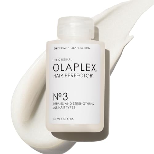 olaplex no. 3 bond building hair perfector: concentrated pre shampoo treatment | repairs damage & strengthens hair | rebuilds 3 hair bonds | for coily, curly, straight, and wavy, 100 ml / 3.3 fl oz