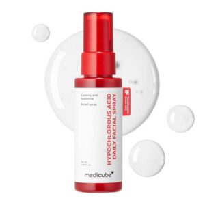 medicube Power Soothing Spray | Hypochlorous Acid Spray For All Skin Types, Delicate Skin | Daily Skin Solution & Post-Sun Care | HOCI Facial Mist for Soothing & Calming | Korean Skincare | 1.69 fl.oz medicube Power Soothing Spray | Hypochlorous Acid Spray For All Skin Types, Delicate Skin | Daily Skin Solution & Post-Sun Care | HOCI Facial Mist for Soothing & Calming | Korean Skincare | 1.69 fl.oz