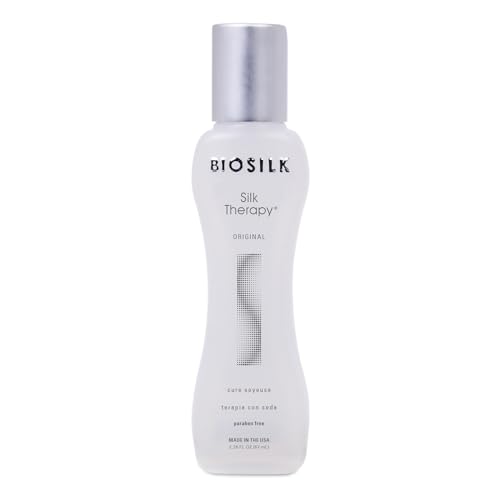 biosilk silk therapy original, reconstructing leave in hair treatment, adds shine, smooths & prevents split ends, sulfate free, paraben free, cruelty free, 2.26 oz biosilk silk therapy original, reconstructing leave in hair treatment, adds shine, smooths & prevents split ends, sulfate free, paraben free, cruelty free, 2.26 oz