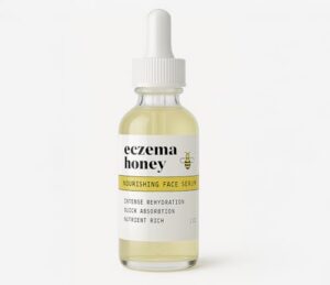 ECZEMA HONEY Nourishing Face Serum – Daily Hydrating Serum – Face Oil for Eczema, Dry & Sensitive Skin (1 Oz) ECZEMA HONEY Nourishing Face Serum – Daily Hydrating Serum – Face Oil for Eczema, Dry & Sensitive Skin (1 Oz)