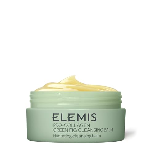 elemis pro collagen cleansing balm 3 in 1 facial cleanser for all skin types, daily skincare to soften, deep cleanse & hydrate, makeup remover