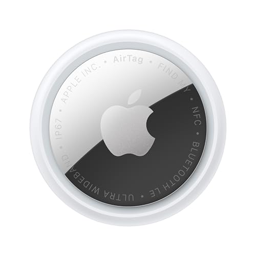 apple airtag (2nd generation): tracker for keychain, wallet, and more; locator with sound; simple one tap setup with iphone or ipad; key finder with up to 1.5x precision finding range
