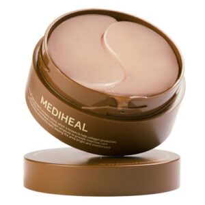 Mediheal Retinol Collagen Under Eye Patches – Korean Hydrogel Eye Pads (60 patches) with 95% Retinol & Collagen – Improves Puffy Eyes & Dark Circles – Non Irritating, Encapsulated Retinol