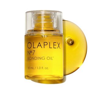 Olaplex No. 7 Bonding Oil, Concentrated High Shine Oil, Heat Protectant, Visibly Smooths & Softens Hair, Added Color Vibrancy, Up to 72 Hour Frizz Control, For All Hair Types, 1 fl oz Olaplex No. 7 Bonding Oil, Concentrated High Shine Oil, Heat Protectant, Visibly Smooths & Softens Hair, Added Color Vibrancy, Up to 72 Hour Frizz Control, For All Hair Types, 1 fl oz