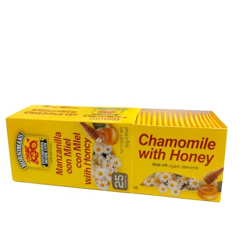 hornimans herbal teas 25ct (chamomile honey (manzanilla miel))