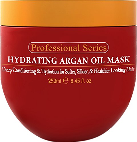 arvazallia hydrating argan oil hair mask and deep conditioner for dry or damaged hair (8.45 oz jar) arvazallia hydrating argan oil hair mask and deep conditioner for dry or damaged hair (8.45 oz jar)