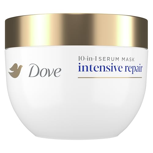 dove hair intensive repair 10in1 serum mask for damaged hair with bio protein care technology and amino serum 9.2 fl oz